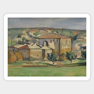 Provencal Manor by Paul Cezanne Magnet